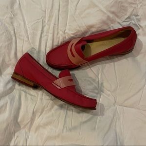 Cole Haan Pink Penny Loafer